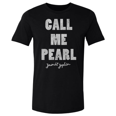 Janis Joplin Men's Cotton T-Shirt | 500 LEVEL