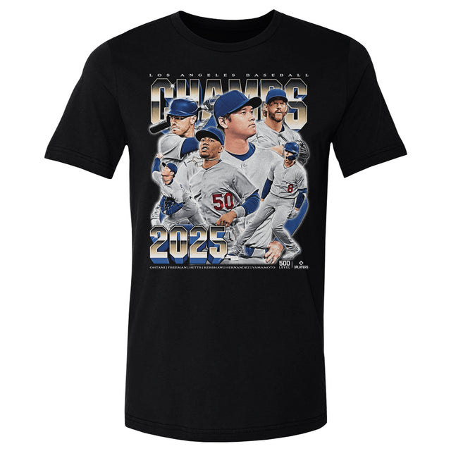 Los Angeles Baseball Men's Cotton T-Shirt | 500 LEVEL