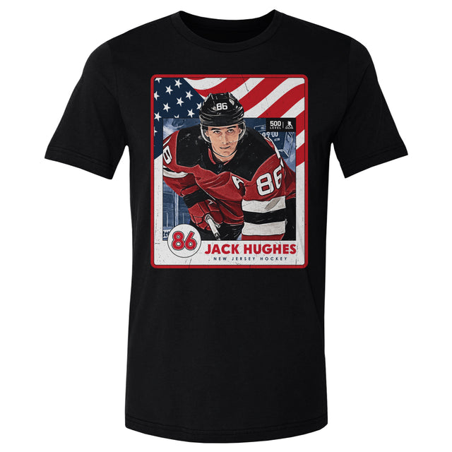Jack Hughes Men's Cotton T-Shirt | 500 LEVEL