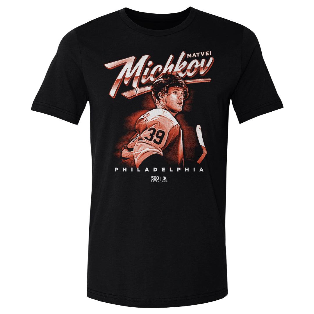 Matvei Michkov Men's Cotton T-Shirt | 500 LEVEL