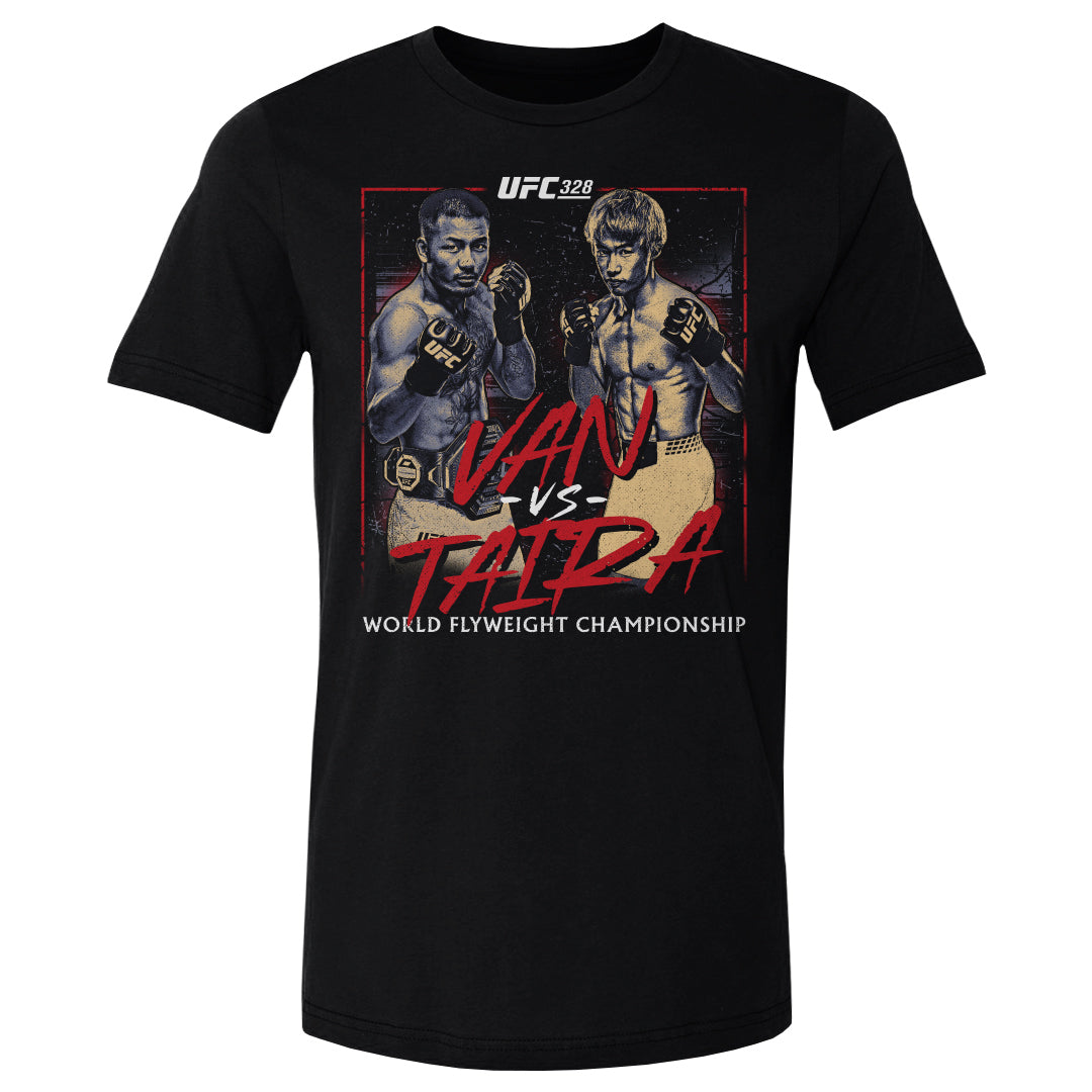 UFC Events Men's Cotton T-Shirt | 500 LEVEL
