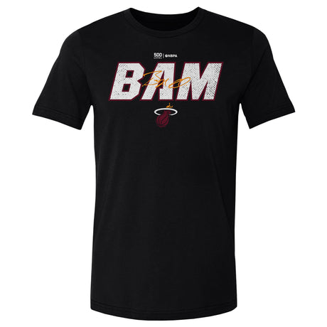 Bam Adebayo Men's Cotton T-Shirt | 500 LEVEL