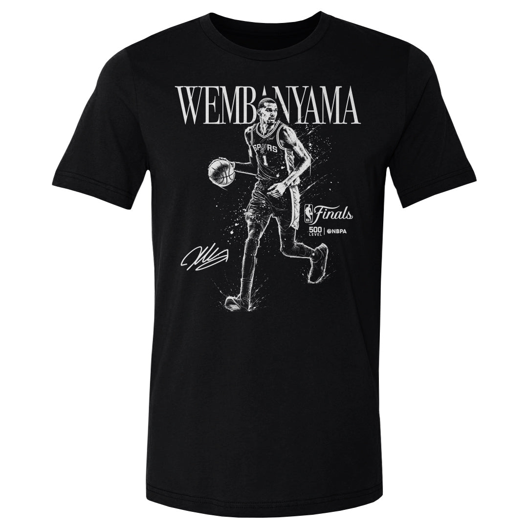 Victor Wembanyama Men's Cotton T-Shirt | 500 LEVEL