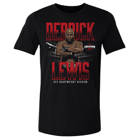 Derrick Lewis Men's Cotton T-Shirt | 500 LEVEL