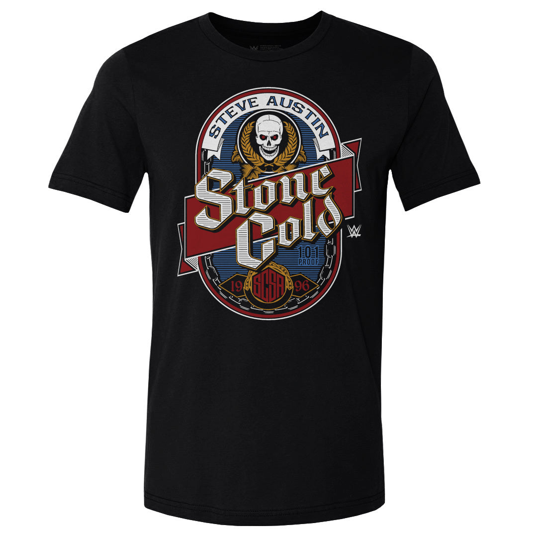 Stone Cold Steve Austin Men's Cotton T-Shirt | 500 LEVEL