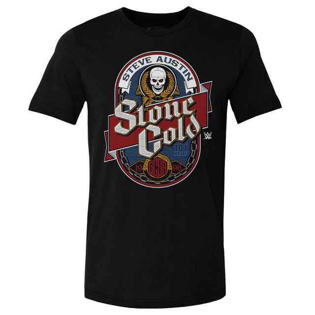 Stone Cold Steve Austin Men's Cotton T-Shirt | 500 LEVEL