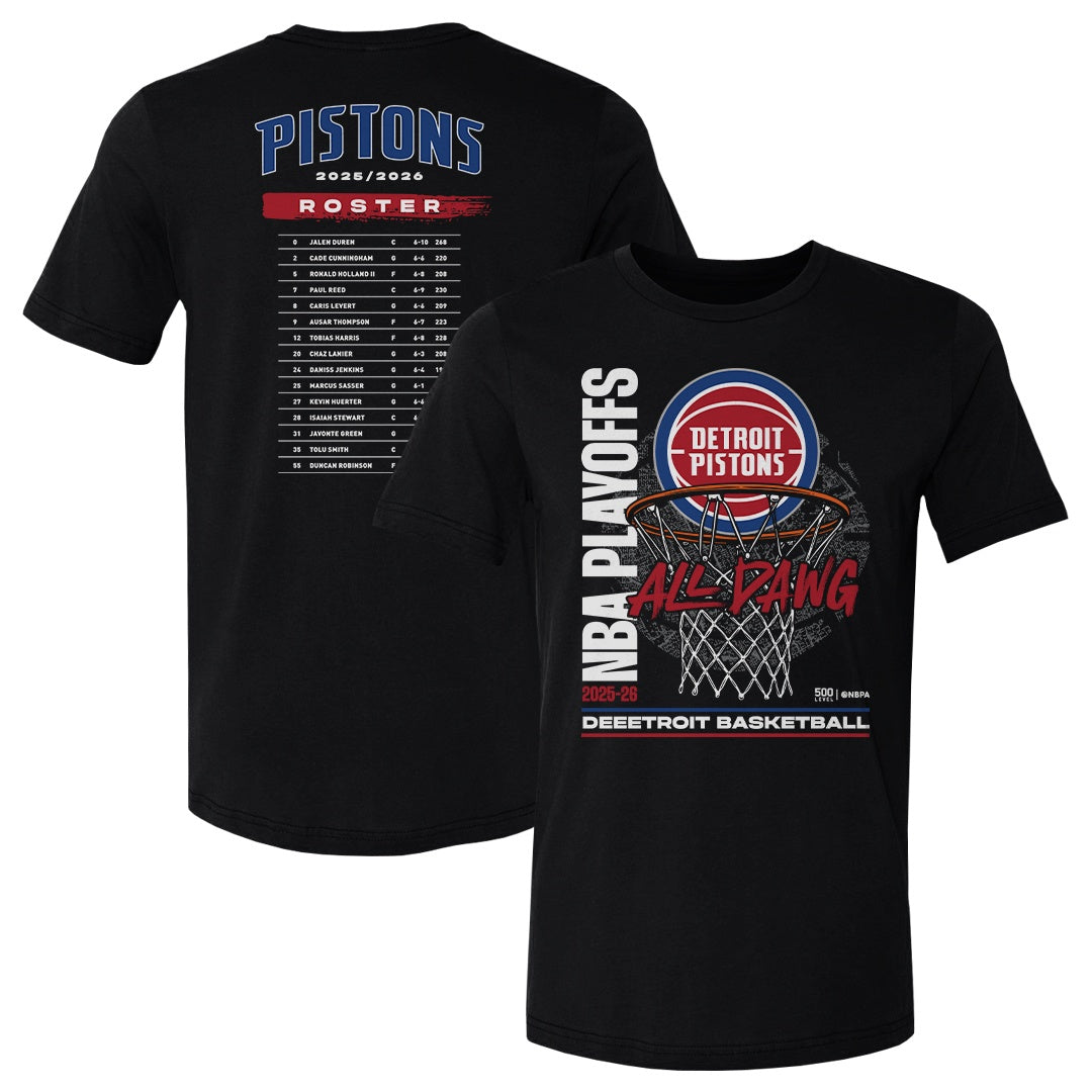 Detroit Pistons Men's Cotton T-Shirt | 500 LEVEL