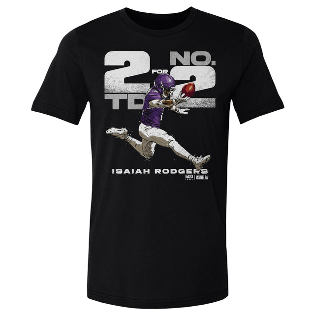 Isaiah Rodgers Men's Cotton T-Shirt | 500 LEVEL