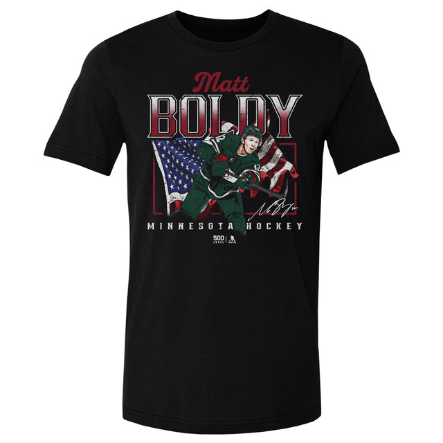 Matt Boldy Men's Cotton T-Shirt | 500 LEVEL