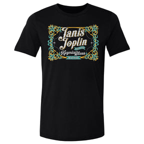 Janis Joplin Men's Cotton T-Shirt | 500 LEVEL