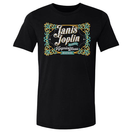 Janis Joplin Men's Cotton T-Shirt | 500 LEVEL