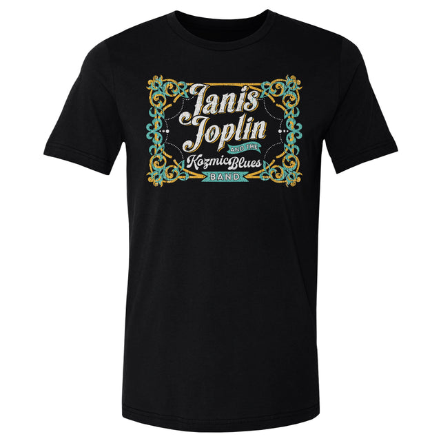 Janis Joplin Men's Cotton T-Shirt | 500 LEVEL
