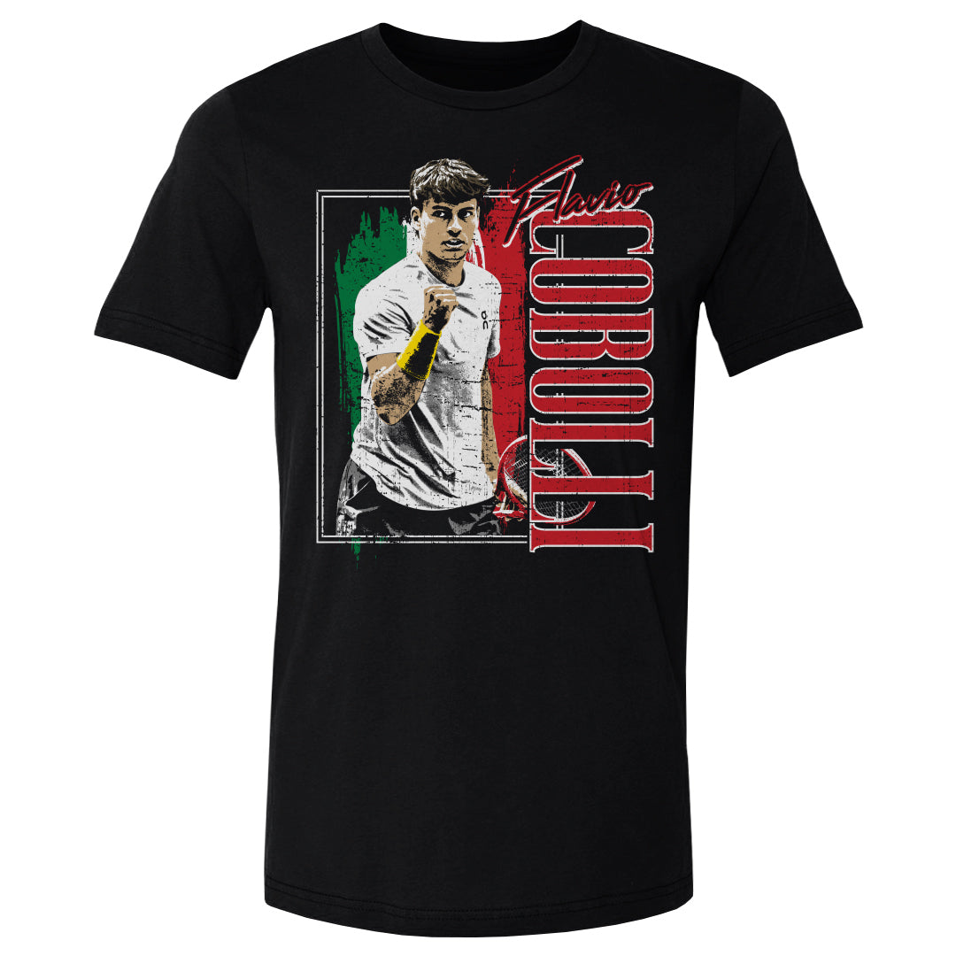 Flavio Cobolli Men's Cotton T-Shirt | 500 LEVEL