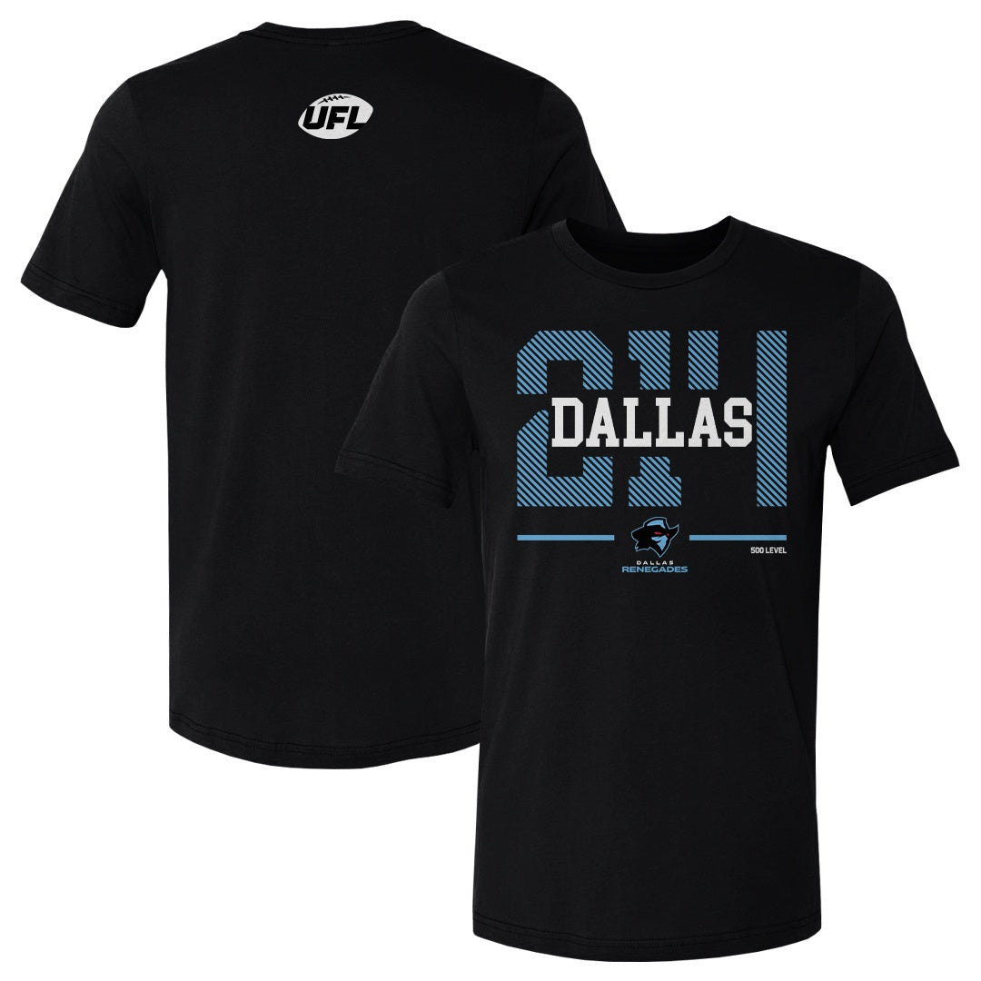 Dallas Renegades Men's Cotton T-Shirt | 500 LEVEL