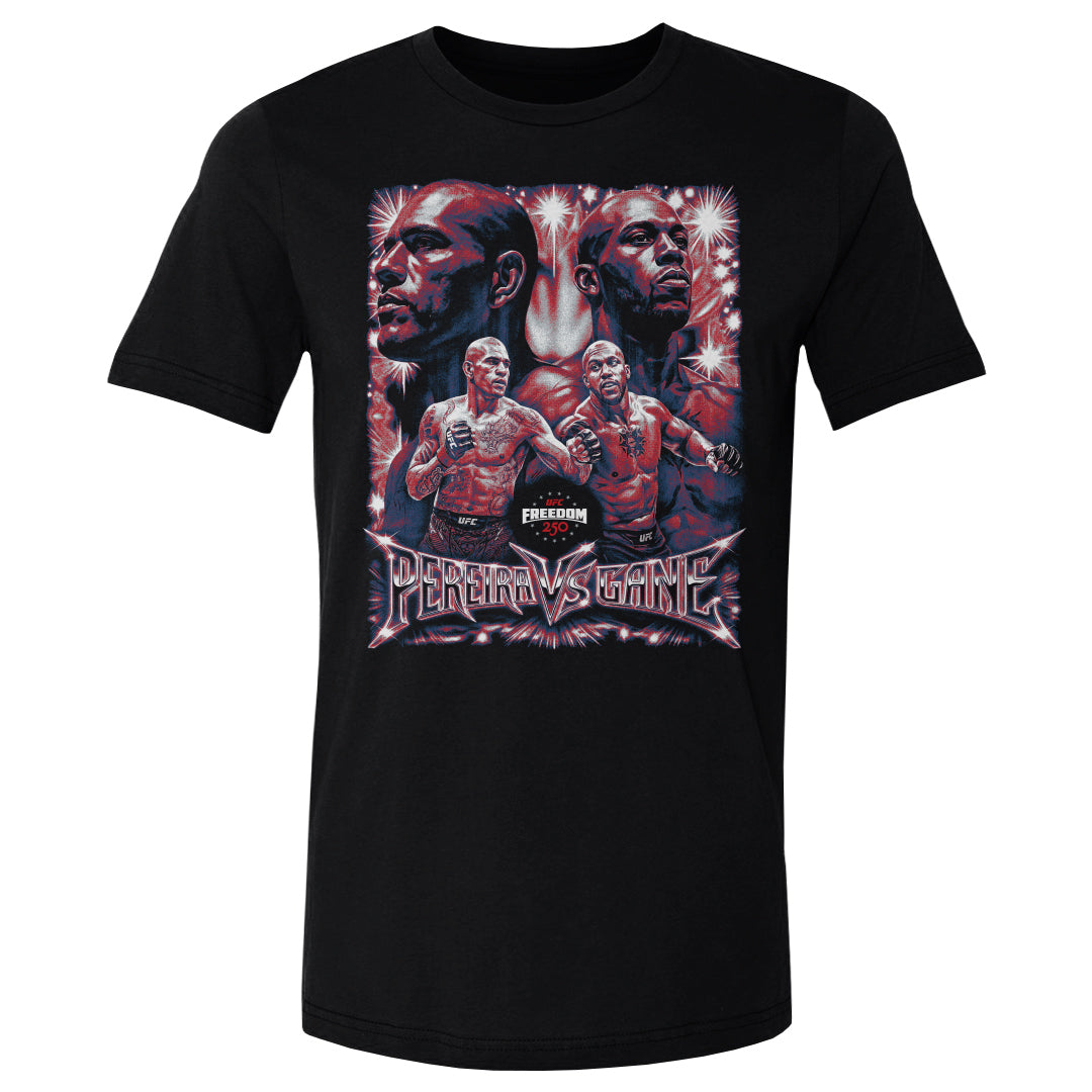 UFC Events Men's Cotton T-Shirt | 500 LEVEL