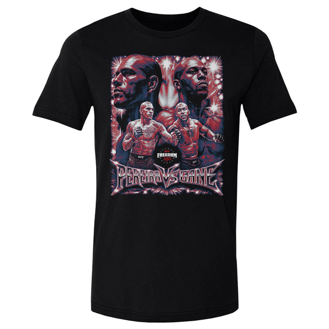 UFC Events Men's Cotton T-Shirt | 500 LEVEL