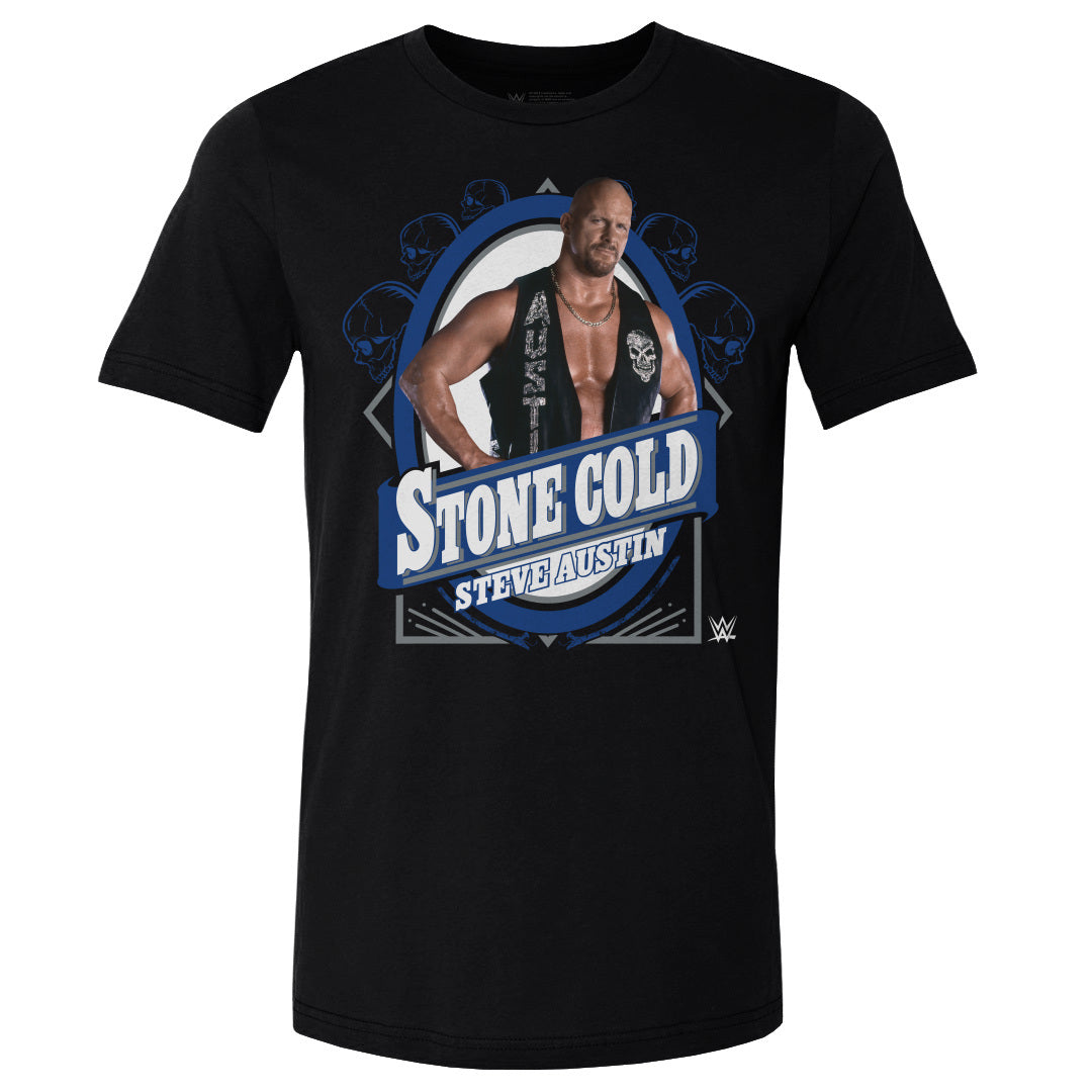 Stone Cold Steve Austin Men's Cotton T-Shirt | 500 LEVEL