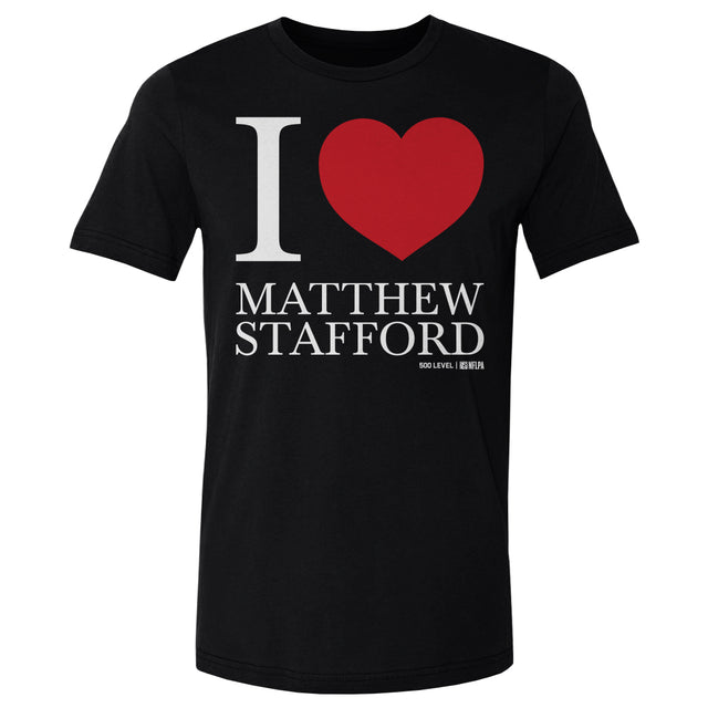 Matthew Stafford Men's Cotton T-Shirt | 500 LEVEL