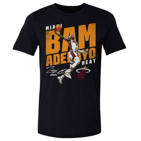 Bam Adebayo Men's Cotton T-Shirt | 500 LEVEL