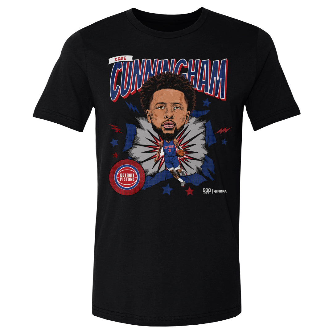 Cade Cunningham Men's Cotton T-Shirt | 500 LEVEL