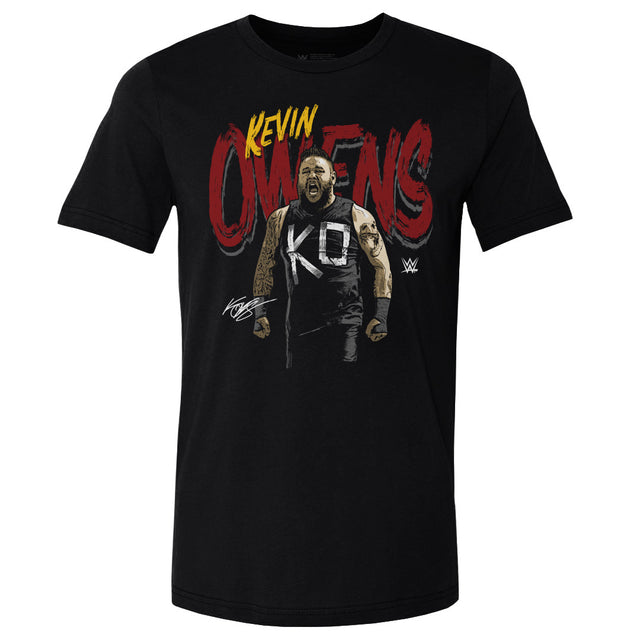 Kevin Owens Men's Cotton T-Shirt | 500 LEVEL