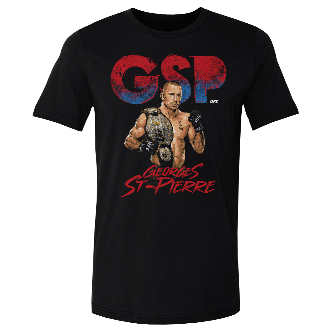 Georges St-Pierre Men's Cotton T-Shirt | 500 LEVEL