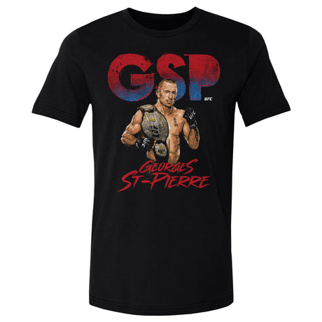 Georges St-Pierre Men's Cotton T-Shirt | 500 LEVEL