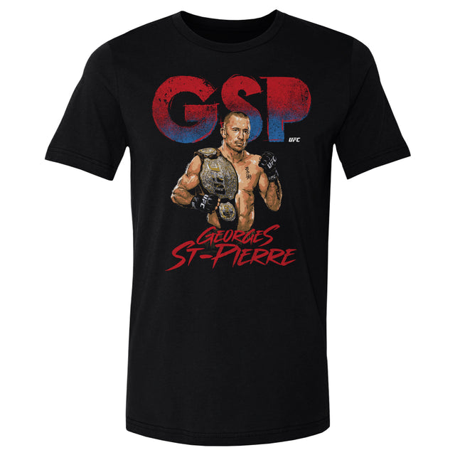 Georges St-Pierre Men's Cotton T-Shirt | 500 LEVEL