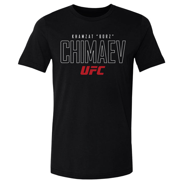 Khamzat Chimaev Men's Cotton T-Shirt | 500 LEVEL