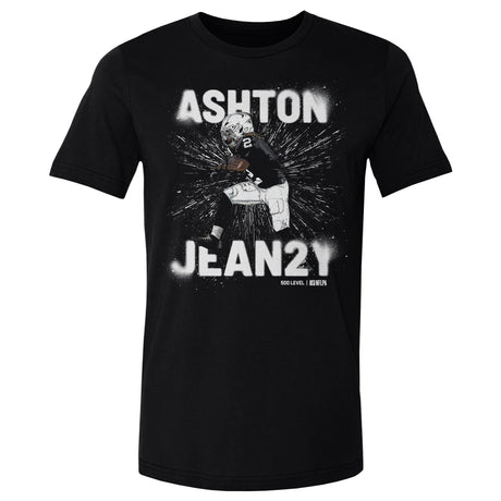Ashton Jeanty Men's Cotton T-Shirt | 500 LEVEL