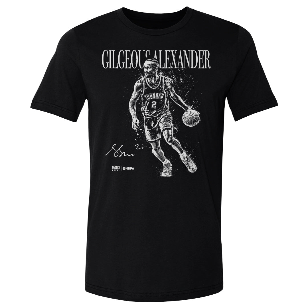 Shai Gilgeous-Alexander Men's Cotton T-Shirt | 500 LEVEL
