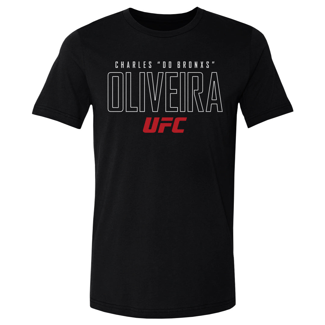 Charles Oliveira Men's Cotton T-Shirt | 500 LEVEL