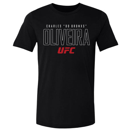 Charles Oliveira Men's Cotton T-Shirt | 500 LEVEL