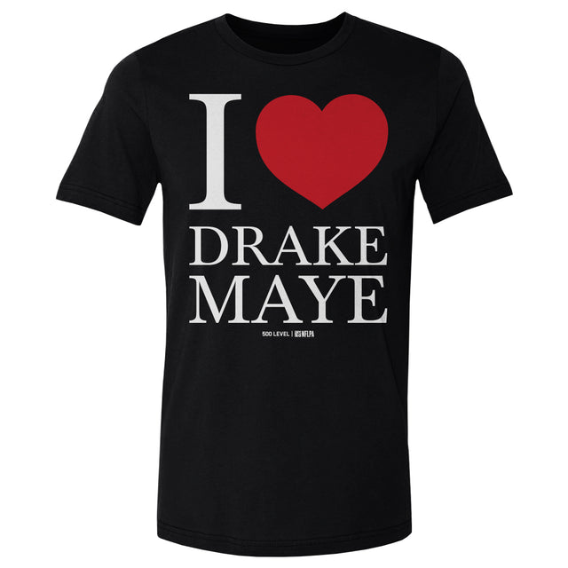 Drake Maye Men's Cotton T-Shirt | 500 LEVEL