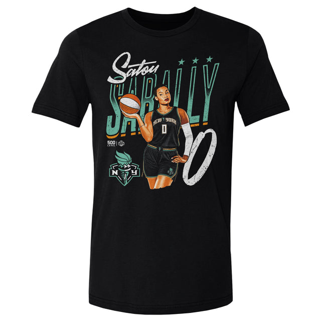 Satou Sabally Men's Cotton T-Shirt | 500 LEVEL