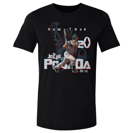 Jorge Posada Men's Cotton T-Shirt | 500 LEVEL