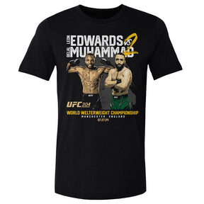 Leon Edwards Men's Cotton T-Shirt | 500 LEVEL