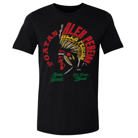 Alex Pereira Men's Cotton T-Shirt | 500 LEVEL