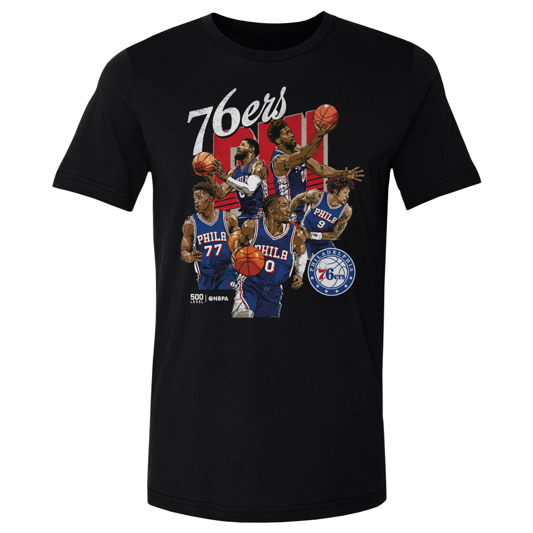 Philadelphia 76ers Men's Cotton T-Shirt | 500 LEVEL