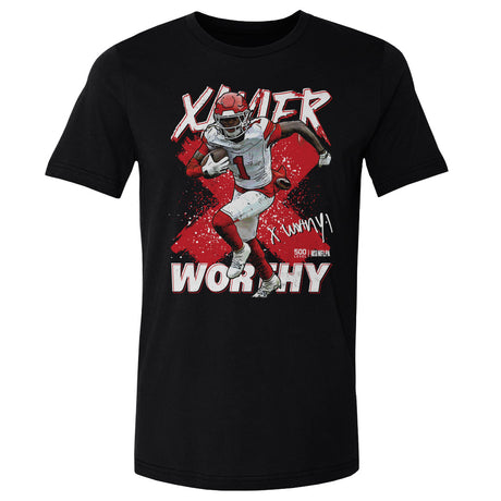 Xavier Worthy Men's Cotton T-Shirt | 500 LEVEL