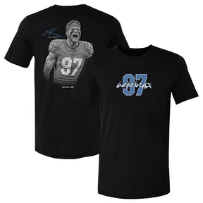 Aidan Hutchinson Men's Cotton T-Shirt | 500 LEVEL