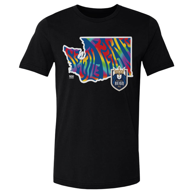 Seattle Reign FC Men's Cotton T-Shirt | 500 LEVEL