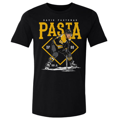 David Pastrnak Men's Cotton T-Shirt | 500 LEVEL
