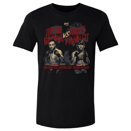UFC 324 Men's Cotton T-Shirt | 500 LEVEL