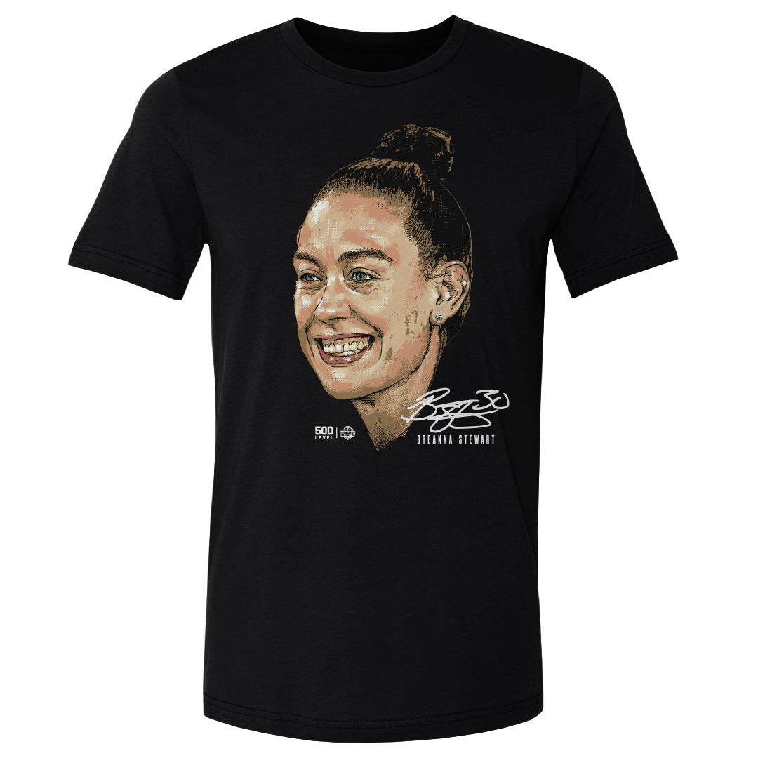 Breanna Stewart Shirt | New York WNBPA Men's Cotton T-Shirt | 500 Level ...