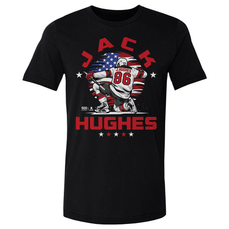Jack Hughes Men's Cotton T-Shirt | 500 LEVEL