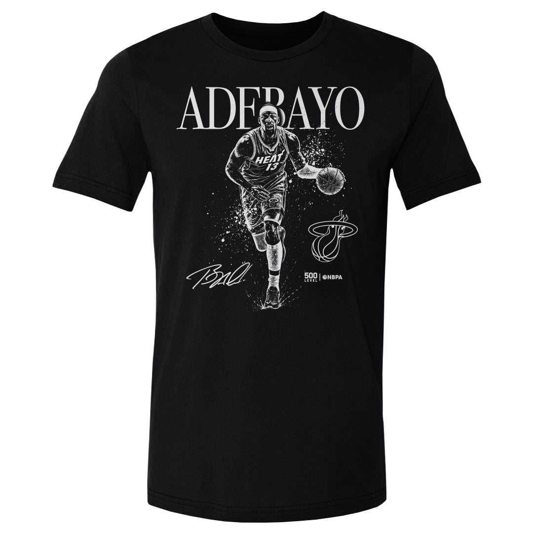 Bam Adebayo Men's Cotton T-Shirt | 500 LEVEL