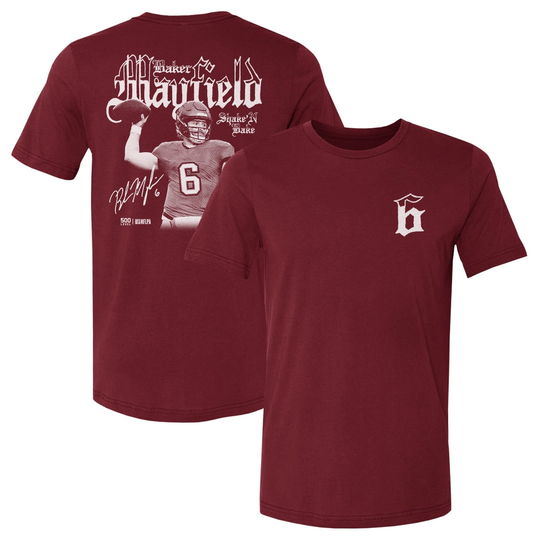 Baker Mayfield Men's Cotton T-Shirt | 500 LEVEL