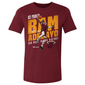 Bam Adebayo Men's Cotton T-Shirt | 500 LEVEL
