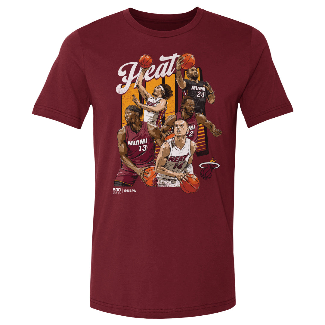 Miami Heat Men's Cotton T-Shirt | 500 LEVEL